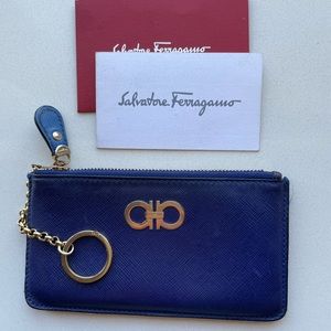 Salvatore Ferragamo coin key purse